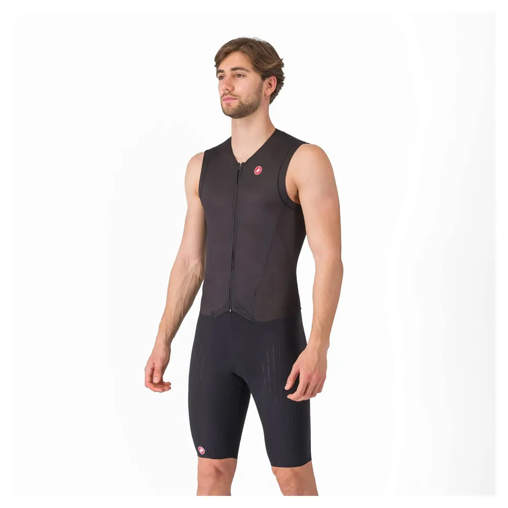 uPRISE Bikes Castelli Free Sanremo 3 Men's Sleeveless Tri Suit - Black | Price match, 365 day returns, 18-Month Warranty, Finance Available & Free UK Delivery