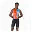 Castelli Free Sanremo 3 Men's Sleeveless Tri Suit - Paprika/Winter Sky
