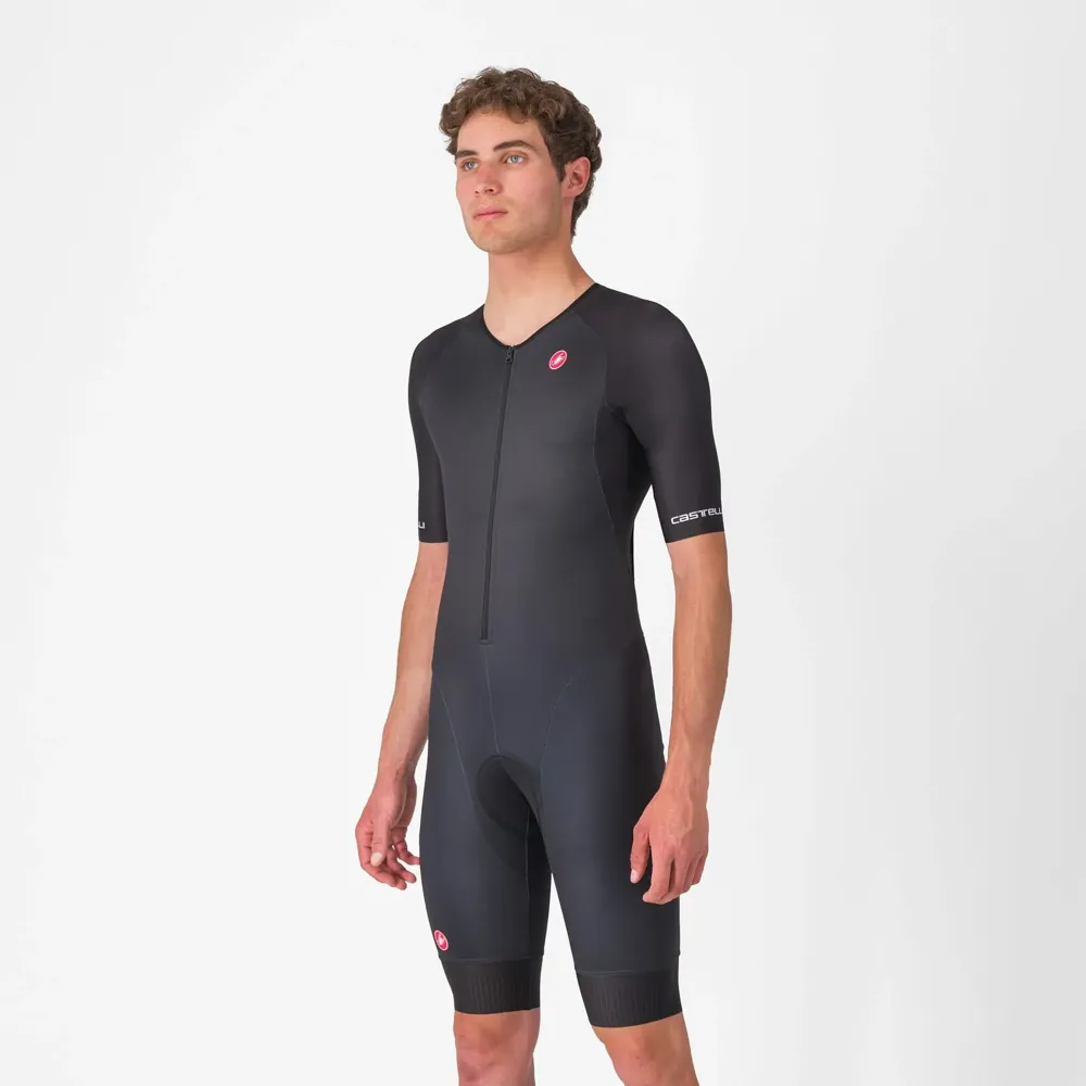 uPRISE Bikes Castelli Core Men's Short Sleeve Tri Suit - Black | Price match, 365 day return s, 18-Month Warranty, Finance Available & Free UK Delivery