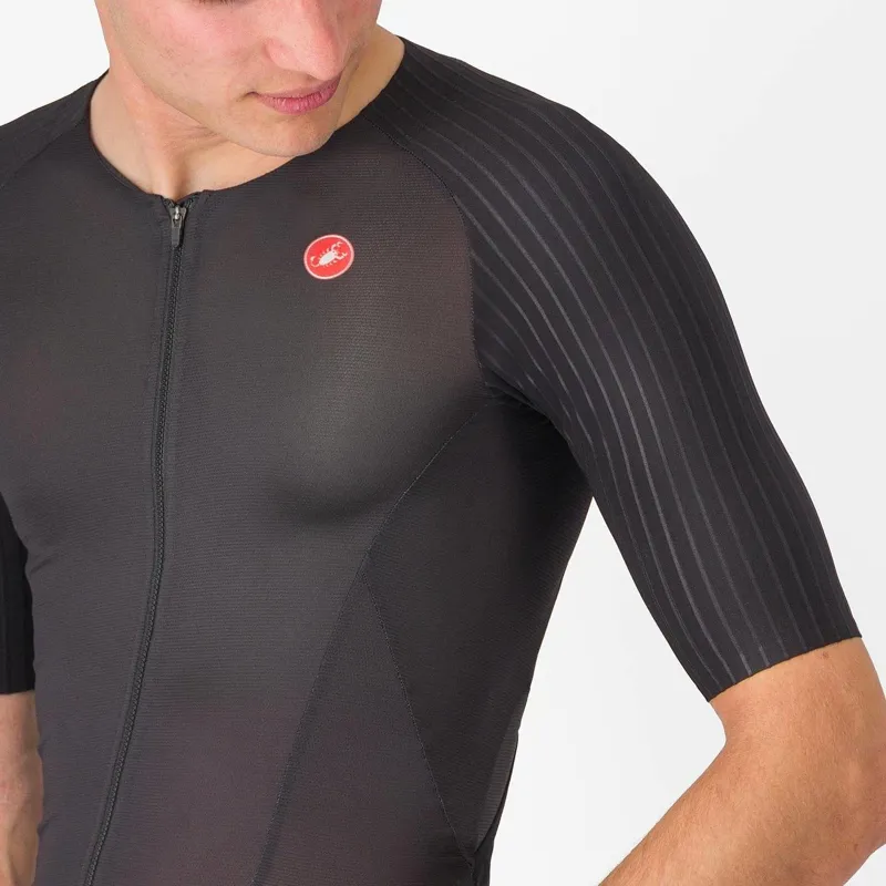 Castelli Free Speed 3 Men's Race Top - Black-2