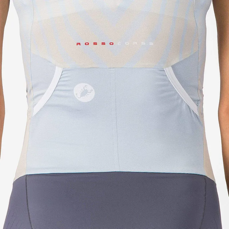 Castelli Free Sanremo 3 Women's Sleeveless Tri Suit - Winter Sky/Silver Moon-2