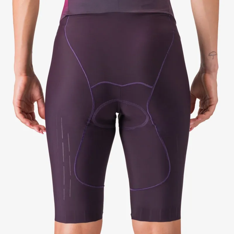 Castelli Free Sanremo 3 Women's Sleeveless Tri Suit - Night Shade/Vivid Orange-6