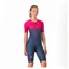 Castelli Core Women's Short Sleeve Tri Suit - Belgian Blue/Bright Rose