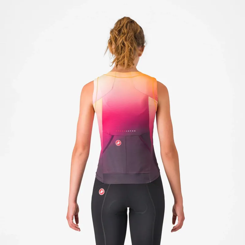 Castelli Free Speed 3 Women's Sleeveless Top - Dark Night Shade-1