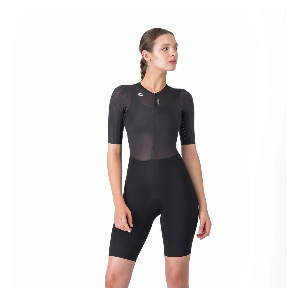 uPRISE Bikes Castelli PR 3 Women's Speed Suit - Black | Price match, 365 day returns, 18-Month Warranty, Finance Available & Free UK Delivery