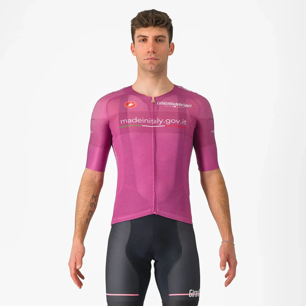 uPRISE Bikes Castelli Giro107 Race Men's Short Sleeve Jersey - Ciclamino | Price match, 365 day return s, 18-Month Warranty, Finance Available & Free UK Delivery