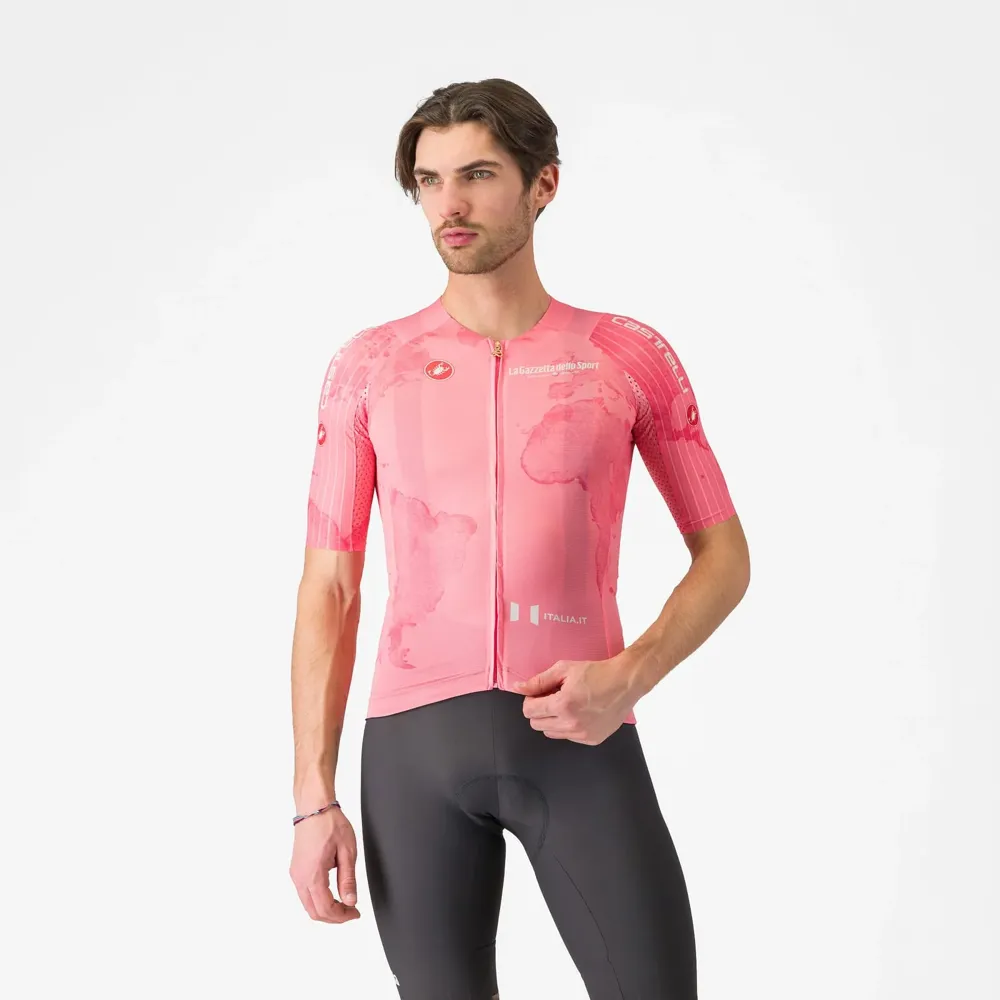 uPRISE Bikes Castelli Giro108 Race 8S Men's Short Sleeve Jersey - Rosa Giro | Price match, 365 day return s, 18-Month Warranty, Finance Available & Free UK Delivery