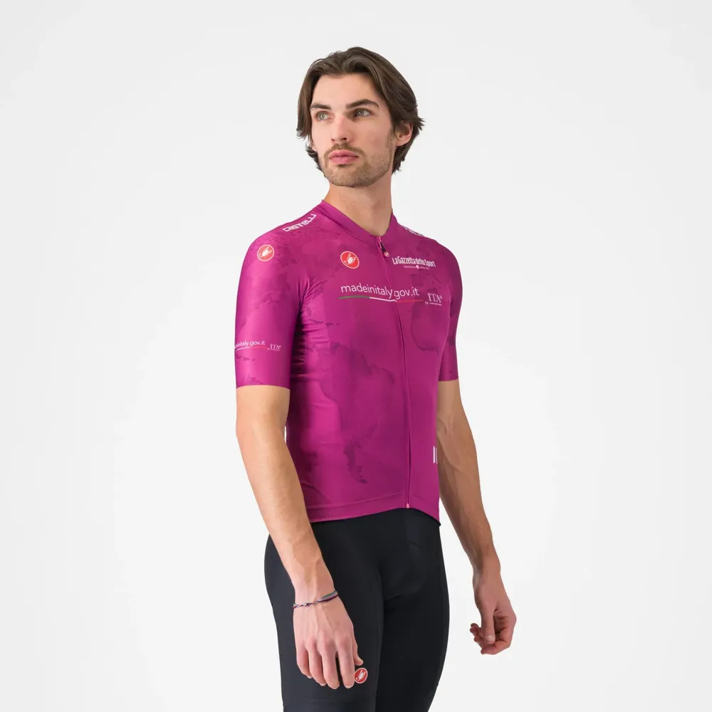 uPRISE Bikes Castelli Giro108 Competizione 3 Men's Short Sleeve Jersey - Ciclamino | Price match, 365 day return s, 18-Month Warranty, Finance Available & Free UK Delivery