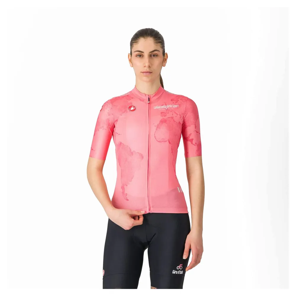 uPRISE Bikes Castelli Giro108 Competizione 3 Women's Short Sleeve Jersey - Rosa Giro | Price match, 365 day returns, 18-Month Warranty, Finance Available & Free UK Delivery