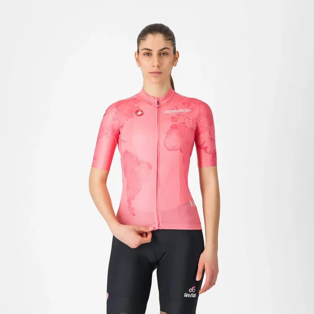 uPRISE Bikes Castelli Giro108 Competizione 3 Women's Short Sleeve Jersey - Rosa Giro | Price match, 365 day return s, 18-Month Warranty, Finance Available & Free UK Delivery
