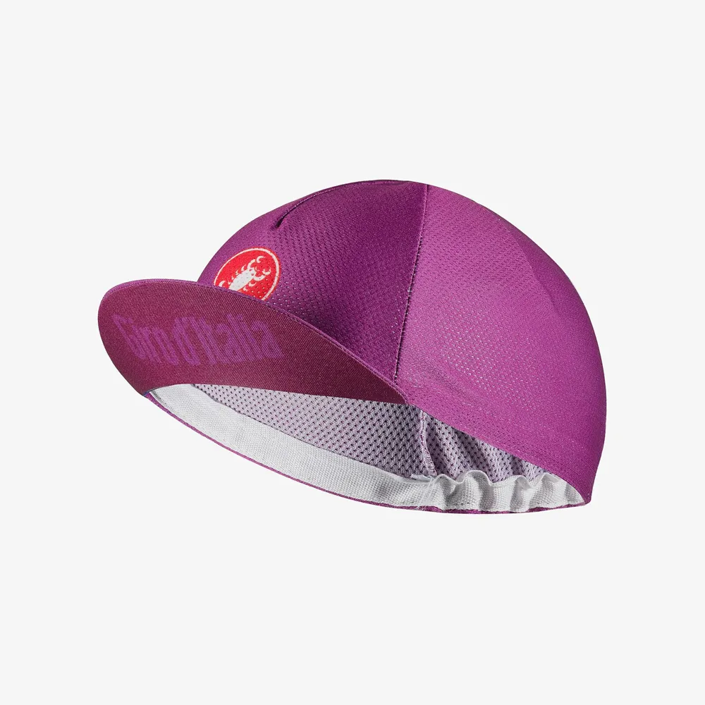 uPRISE Bikes Castelli Giro D'Italia Cycling Cap - Ciclamino | Price match, 365 day return s, 18-Month Warranty, Finance Available & Free UK Delivery