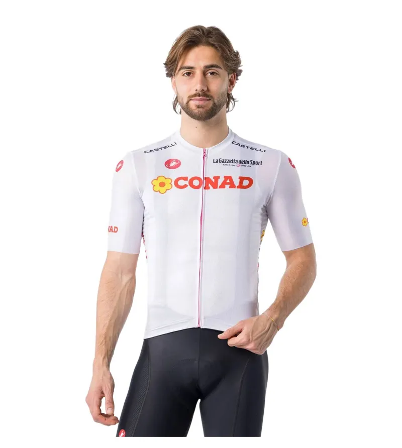 Castelli Giro109 Competizione 4 Men's Short Sleeve Jersey - Bianco