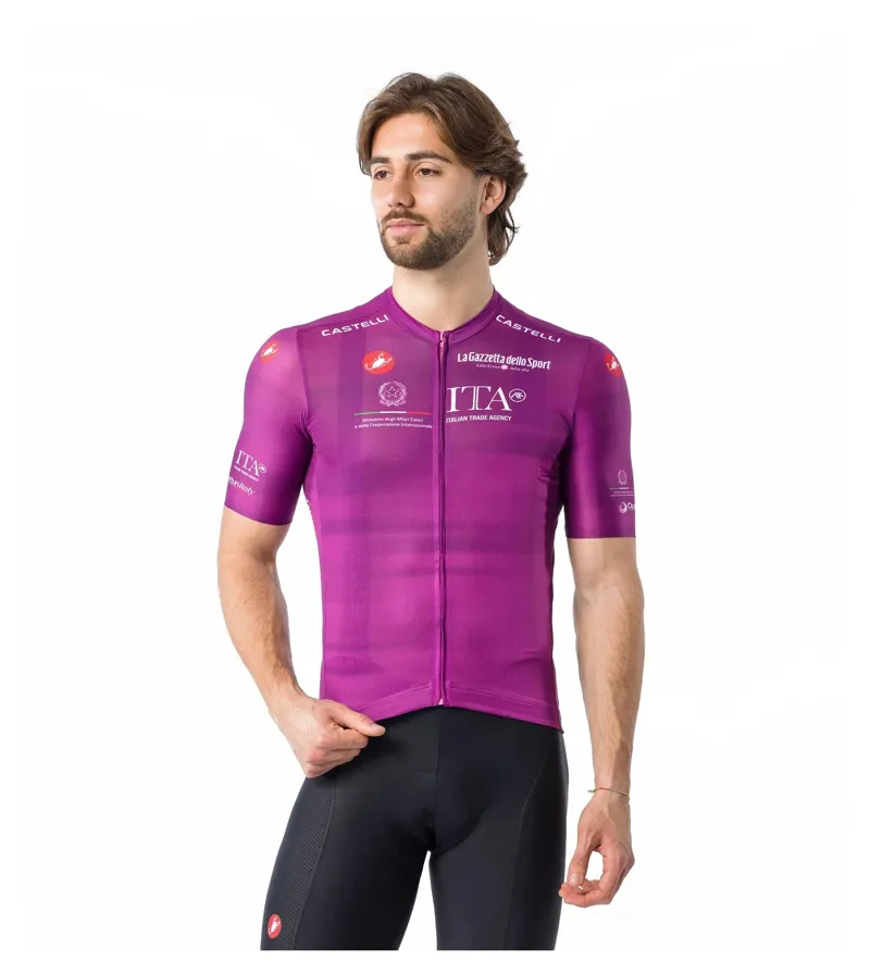 Castelli Giro109 Competizione 4 Men's Short Sleeve Jersey - Ciclamino