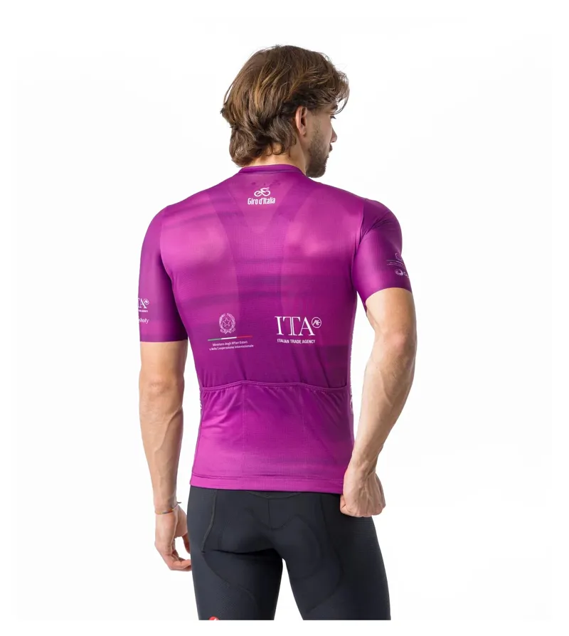 Castelli Giro109 Competizione 4 Men's Short Sleeve Jersey - Ciclamino-1