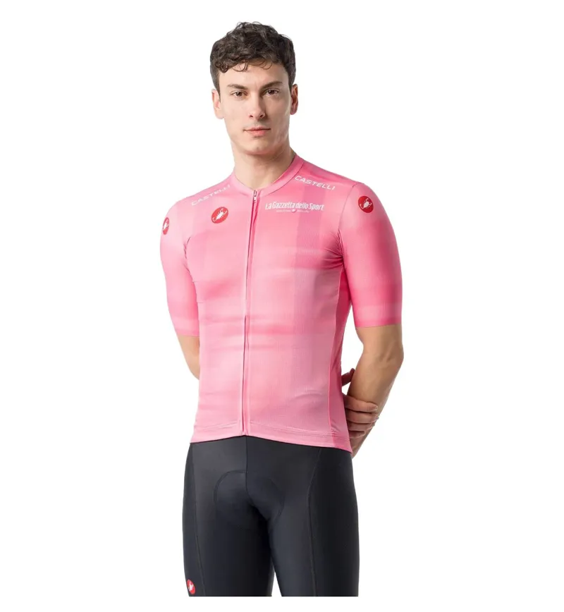Castelli Giro109 Competizione 4 Men's Short Sleeve Jersey - Rosa Giro