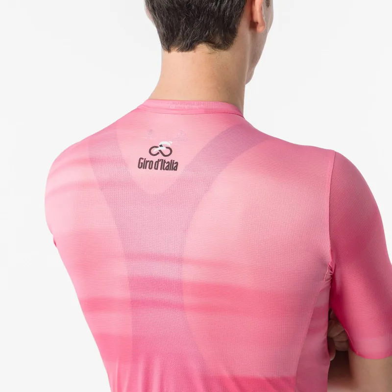 Castelli Giro109 Competizione 4 Men's Short Sleeve Jersey - Rosa Giro-4