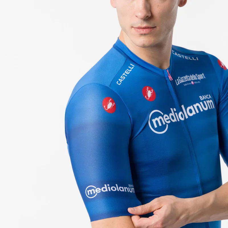 Castelli Giro109 Competizione 4 Men's Short Sleeve Jersey - Azzurro-3