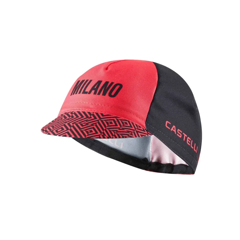 Castelli Giro109 Tappa Cycling Cap - Black/Red