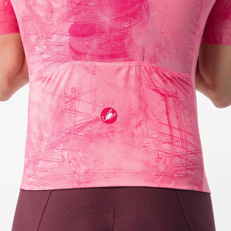 Castelli Giro109 Trofeo Men's Short Sleeve Jersey - Rosa Giro-6