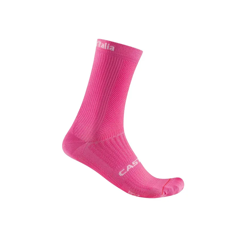 Castelli Giro109 Logo 18 Socks - Rosa