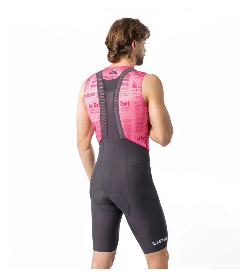 Castelli Giro109 Trofeo 2 Men's Bib Shorts - Dark Grey-1