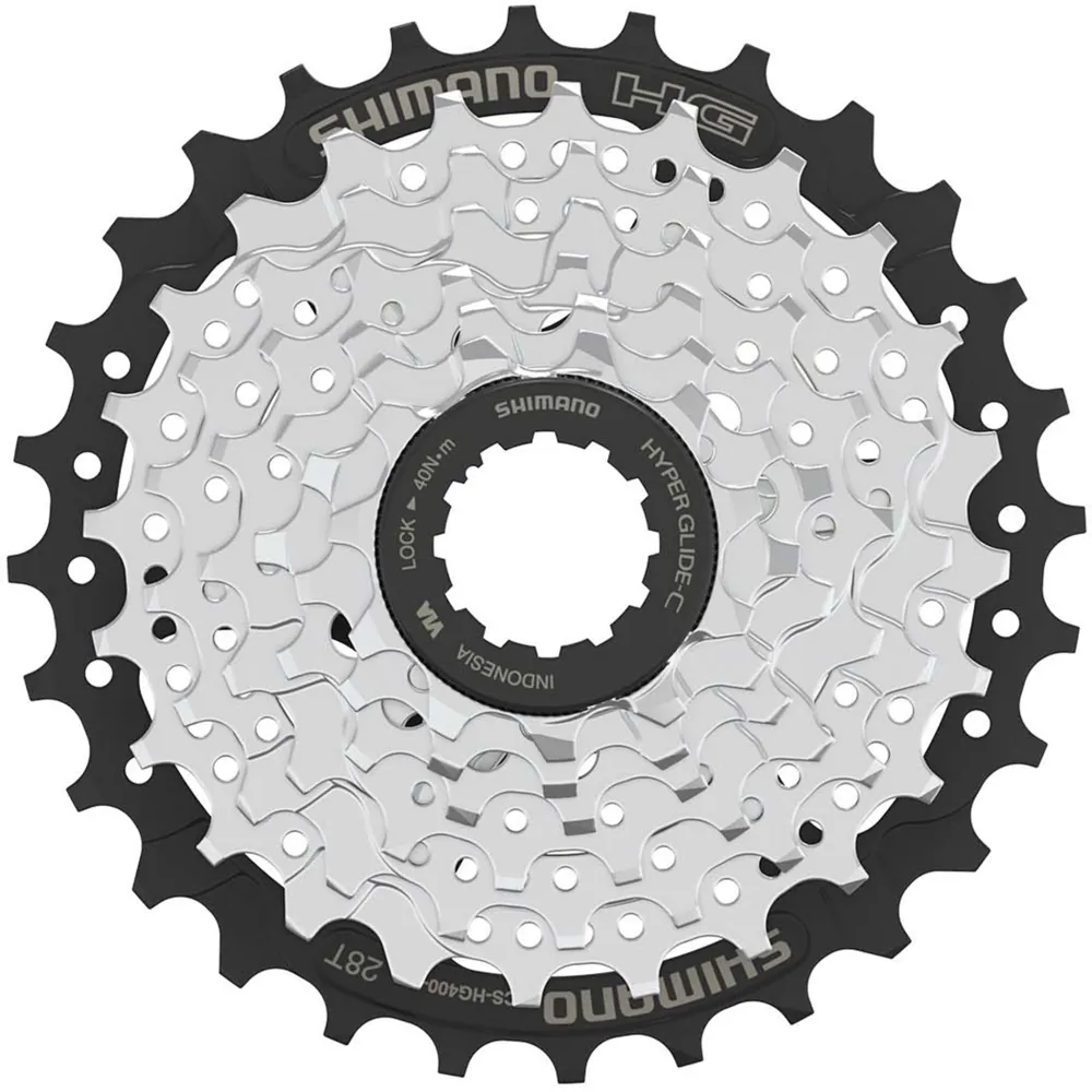 uPRISE Bikes Shimano CS-HG400 7-speed Hyperglide Cassette 11-28T | Price match, 365 day return s, 18-Month Warranty, Finance Available & Free UK Delivery