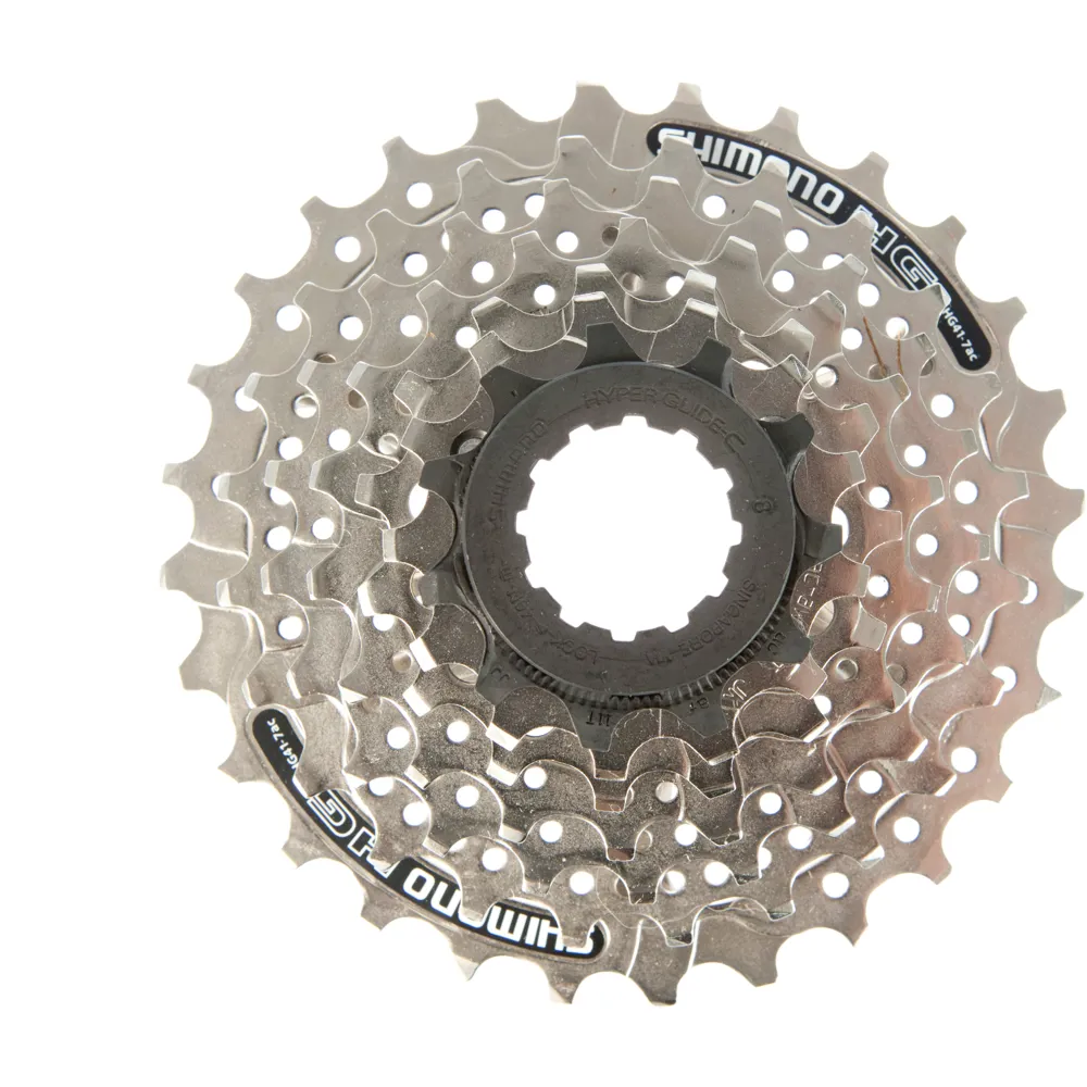 uPRISE Bikes Shimano CS-HG41 7 Speed Acera Cassette - Silver - 11-28T | Price match, 365 day return s, 18-Month Warranty, Finance Available & Free UK Delivery
