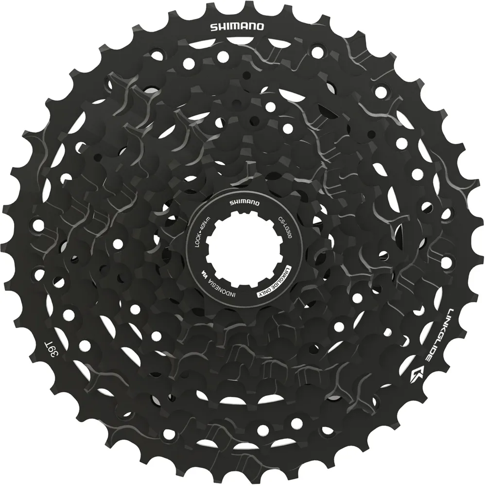 uPRISE Bikes Shimano CUES CS-LG300-10 Link Glide 10-Speed Cassette - 11 - 39T | Price match, 365 day return s, 18-Month Warranty, Finance Available & Free UK Delivery