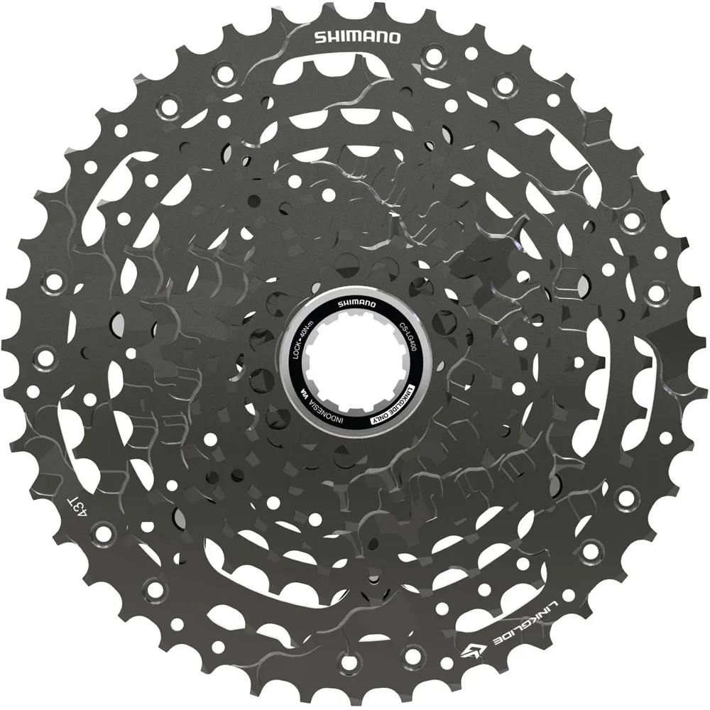 uPRISE Bikes Shimano CUES CS-LG400-10 Link Glide 10-Speed Cassette | Price match, 365 day return s, 18-Month Warranty, Finance Available & Free UK Delivery