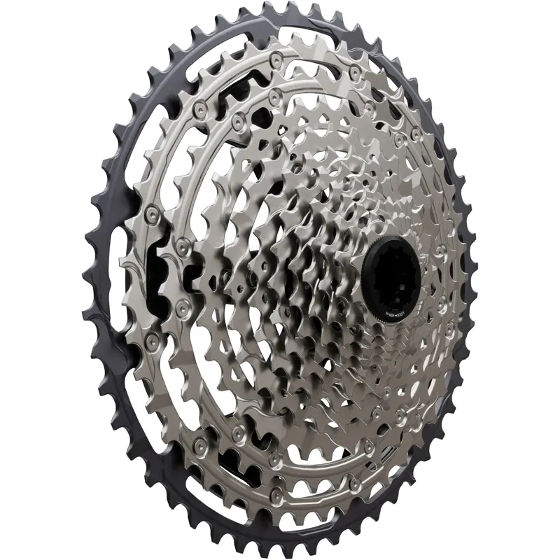 Shimano CS-M7200 Deore 12-speed Cassette - 10-51T - Silver/Black-1