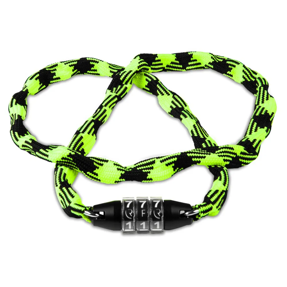 uPRISE Bikes Cube RFR CMPT Kids' Combination Chain Lock - Neon Yellow/Black | Price match, 365 day return s, 18-Month Warranty, Finance Available & Free UK Delivery