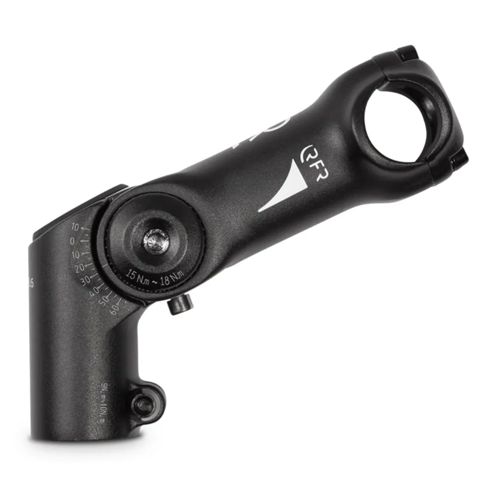 uPRISE Bikes Cube RFR Raised Adjustable Trekking Stem - 25.4x110mm - Black | Price match, 365 day return s, 18-Month Warranty, Finance Available & Free UK Delivery