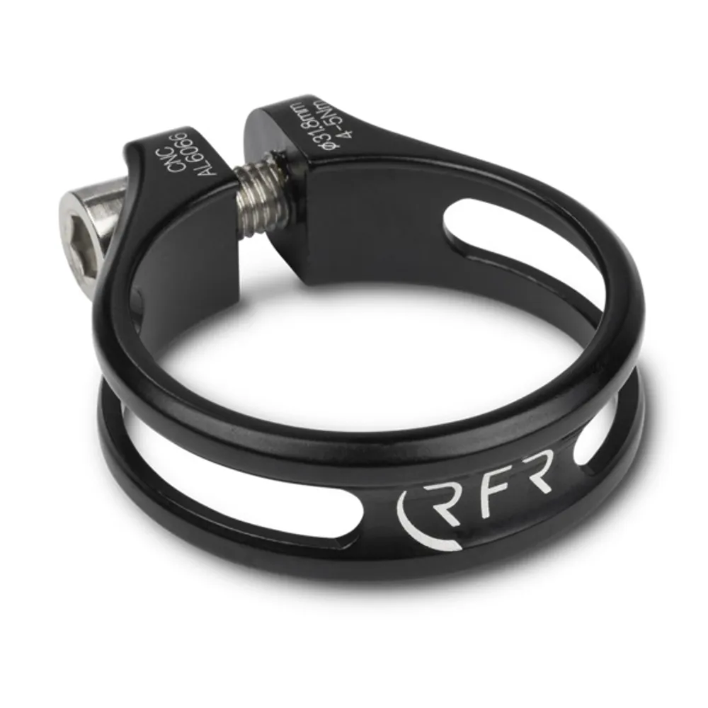 uPRISE Bikes Cube RFR Ultralight Seatclamp - 31.8mm - Black | Price match, 365 day return s, 18-Month Warranty, Finance Available & Free UK Delivery