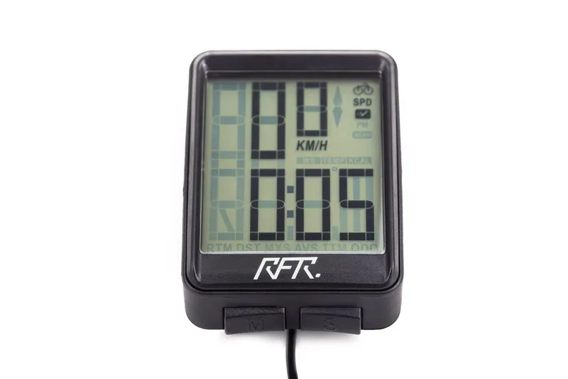 Cube RFR CMPT Cycle Computer - Black/White-2