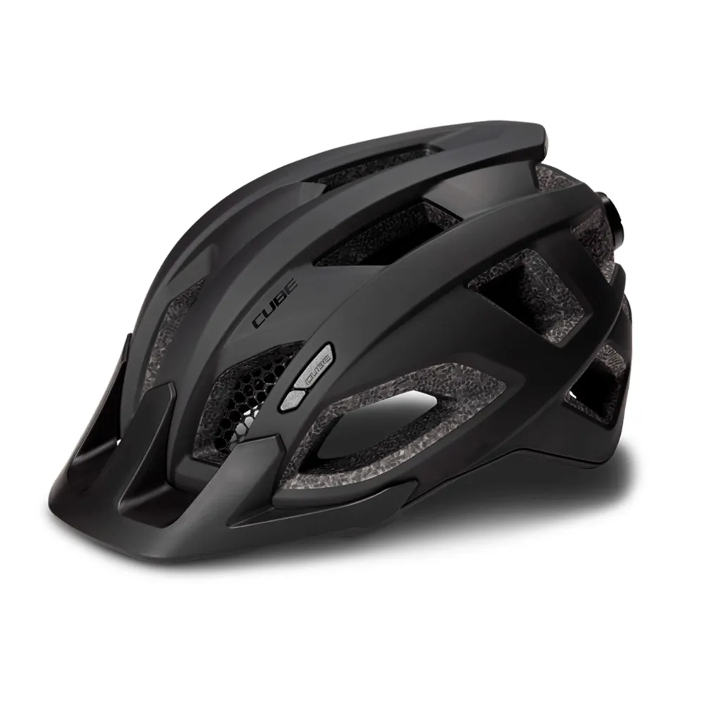 uPRISE Bikes Cube Pathos MTB Helmet - Black | Price match, 365 day return s, 18-Month Warranty, Finance Available & Free UK Delivery