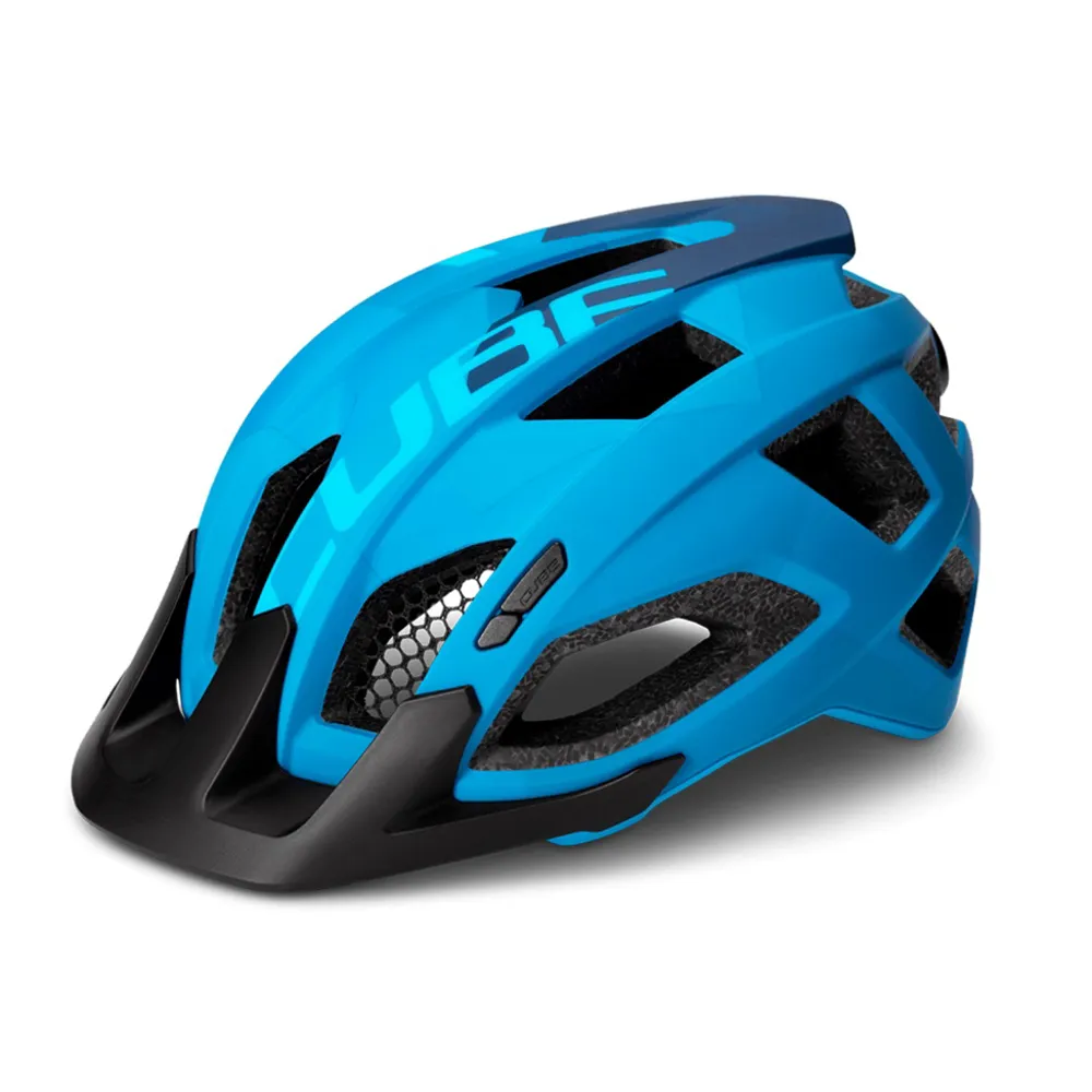 uPRISE Bikes Cube Pathos MTB Helmet - Blue | Price match, 365 day return s, 18-Month Warranty, Finance Available & Free UK Delivery