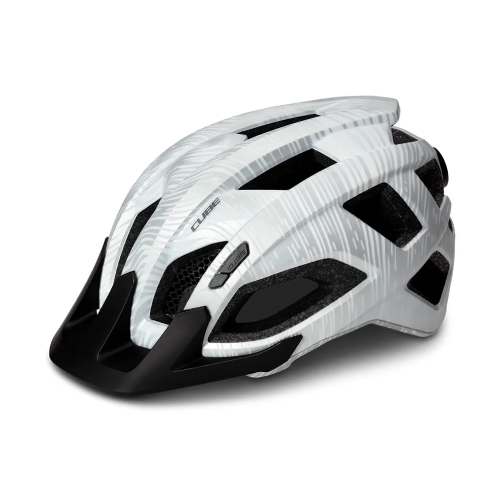 uPRISE Bikes Cube Pathos MTB Helmet - White | Price match, 365 day return s, 18-Month Warranty, Finance Available & Free UK Delivery