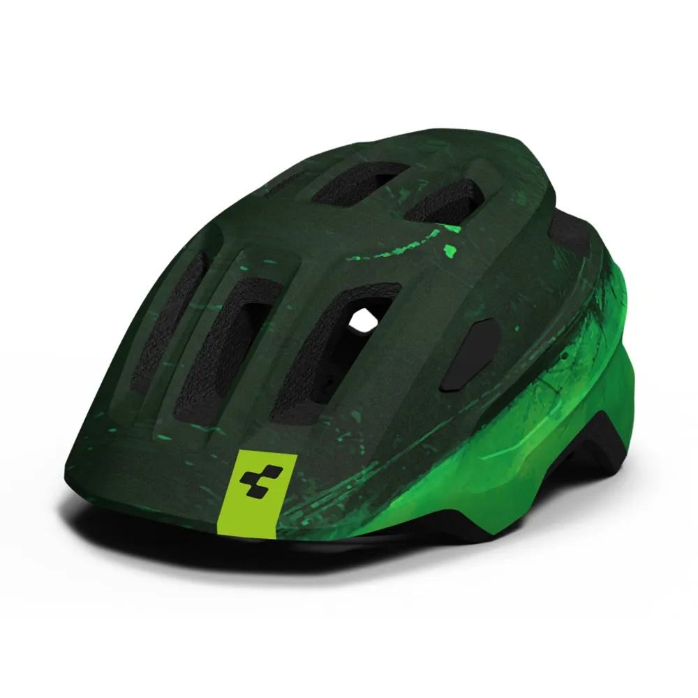 uPRISE Bikes Cube Talok Kids Helmet - Green | Price match, 365 day return s, 18-Month Warranty, Finance Available & Free UK Delivery