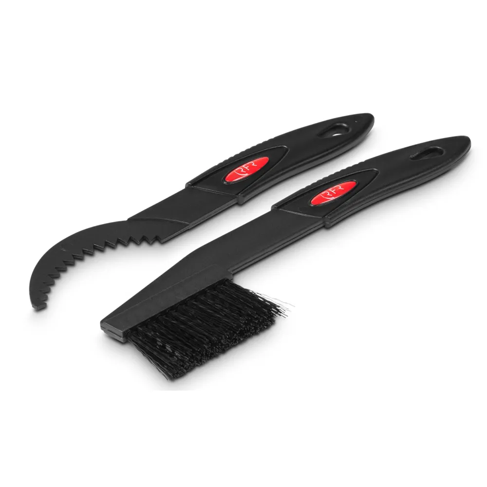 uPRISE Bikes Cube RFR Cog Cleaning Brush Set - Black | Price match, 365 day return s, 18-Month Warranty, Finance Available & Free UK Delivery