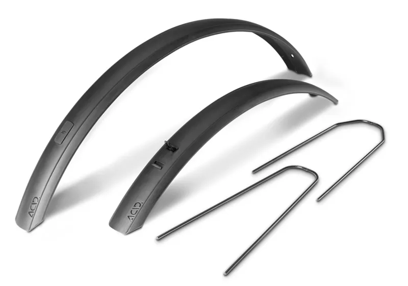 Cube Acid MTB 60 Mudguard Set with Stays - Black