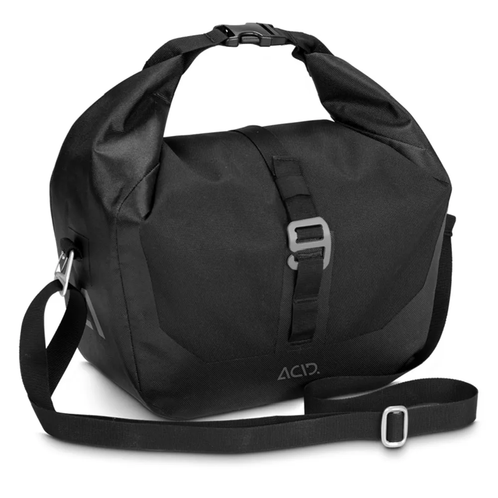 uPRISE Bikes Cube Acid Trunk 10L Panniers RILink - Black | Price match, 365 day return s, 18-Month Warranty, Finance Available & Free UK Delivery