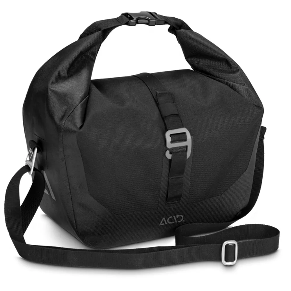 uPRISE Bikes Cube Acid Trunk 12L Panniers RILink - Black | Price match, 365 day return s, 18-Month Warranty, Finance Available & Free UK Delivery