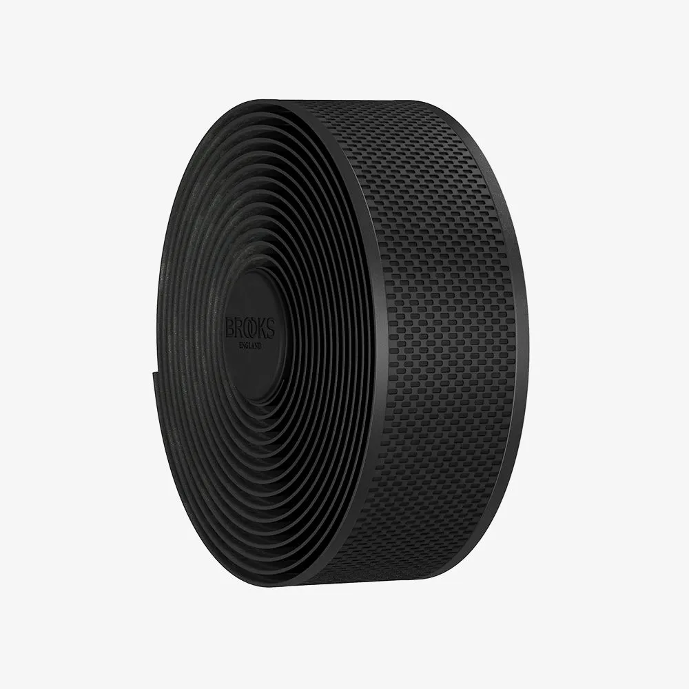 uPRISE Bikes Brooks Cambium Rubber Bar Tape - Black | Price match, 365 day return s, 18-Month Warranty, Finance Available & Free UK Delivery