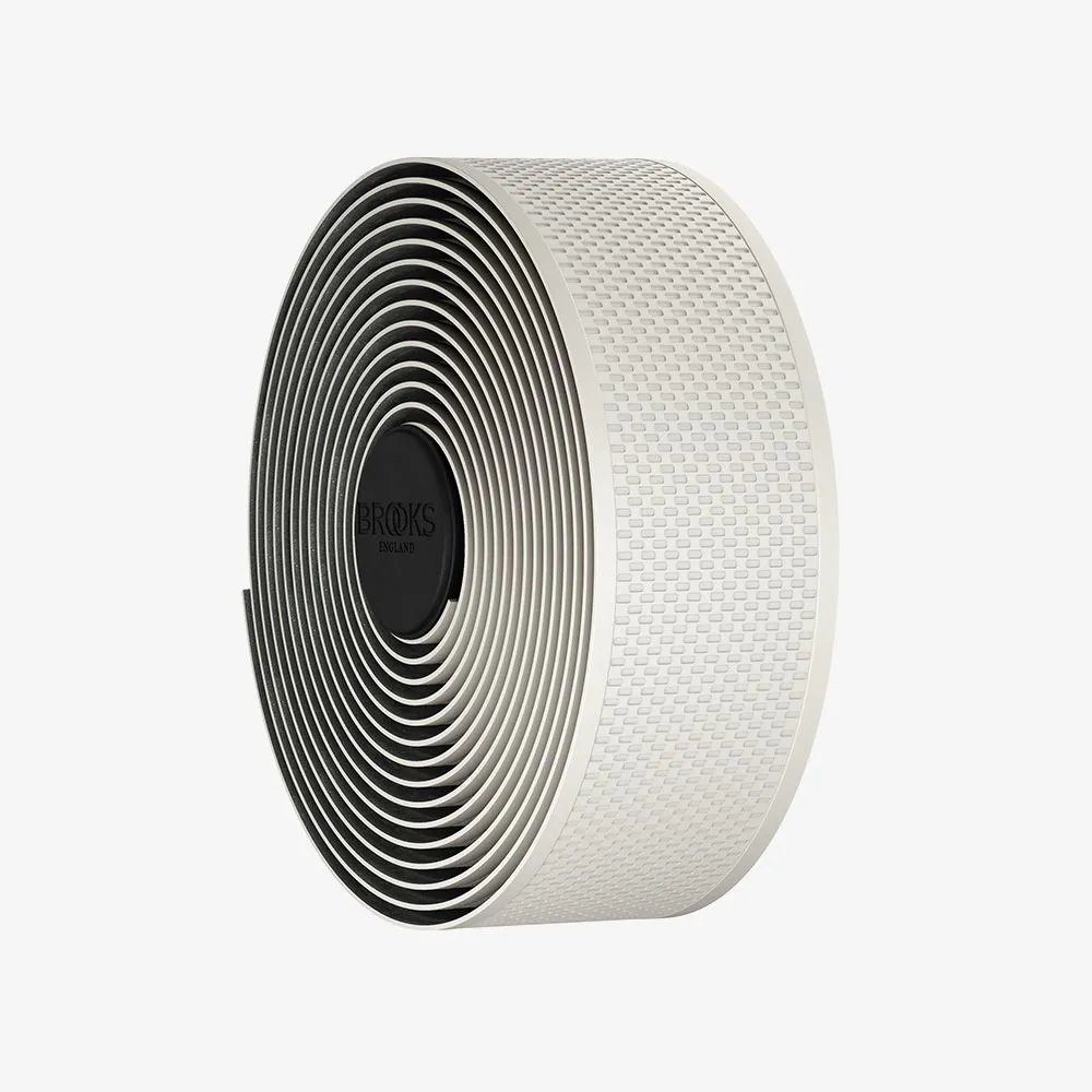 uPRISE Bikes Brooks Cambium Rubber Bar Tape - White | Price match, 365 day return s, 18-Month Warranty, Finance Available & Free UK Delivery