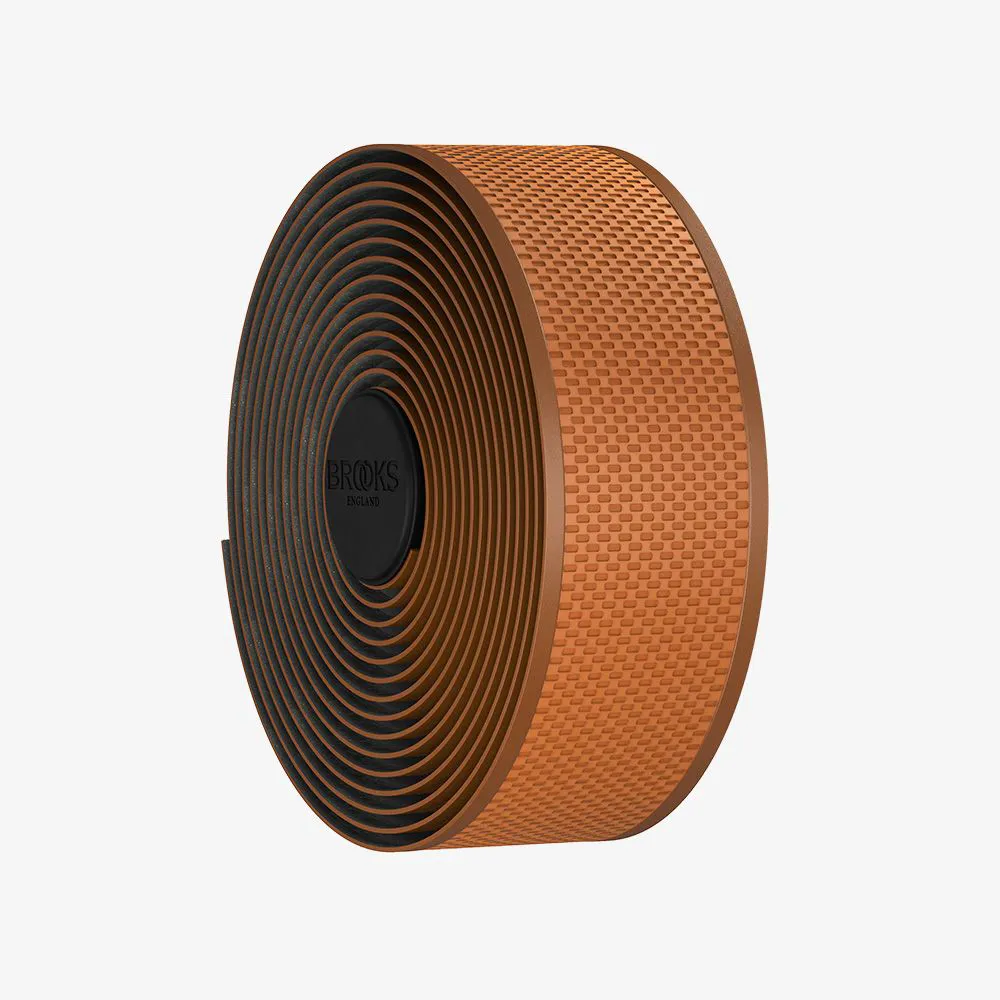uPRISE Bikes Brooks Cambium Rubber Bar Tape - Orange | Price match, 365 day return s, 18-Month Warranty, Finance Available & Free UK Delivery