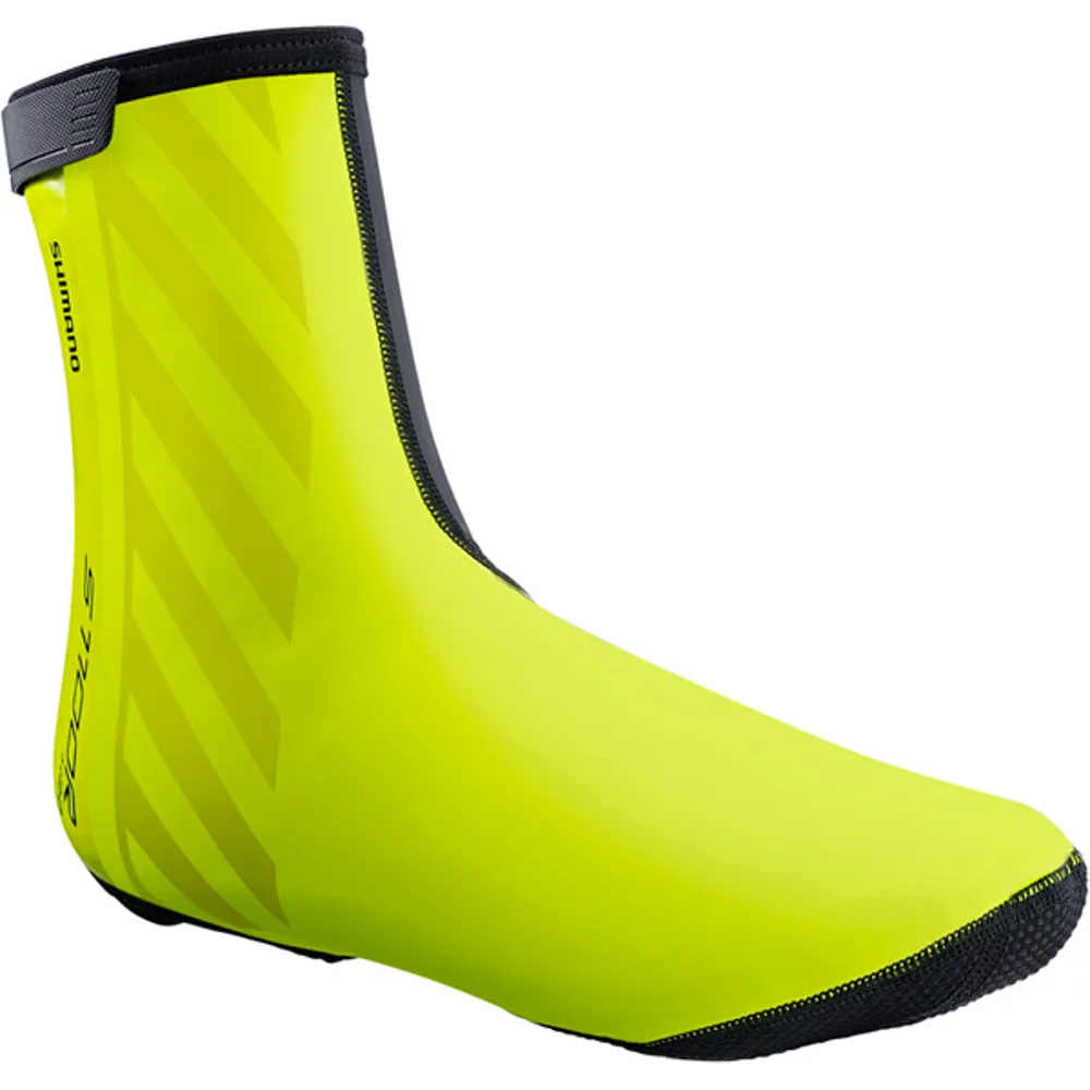 uPRISE Bikes Shimano S1100R H2O Overshoes - Fluoro Yellow | Price match, 365 day return s, 18-Month Warranty, Finance Available & Free UK Delivery