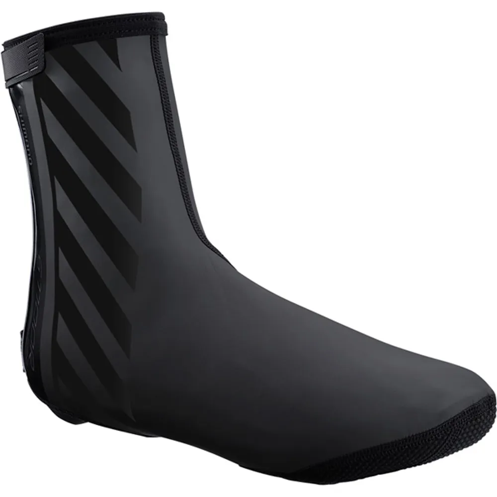 uPRISE Bikes Shimano S1100R H2O Overshoes - Black | Price match, 365 day return s, 18-Month Warranty, Finance Available & Free UK Delivery