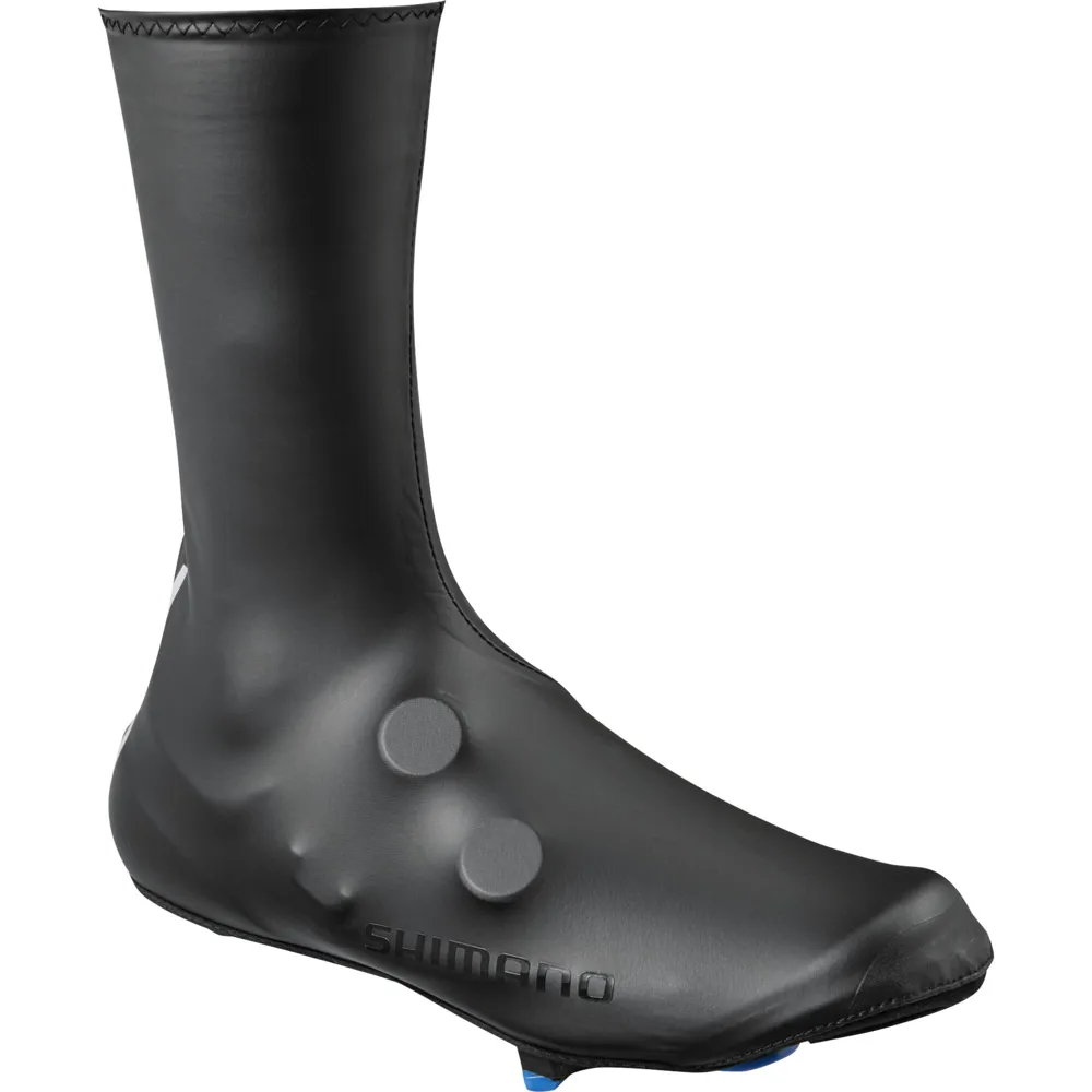 uPRISE Bikes Shimano Dual Fit Rain Overshoes - Black | Price match, 365 day return s, 18-Month Warranty, Finance Available & Free UK Delivery