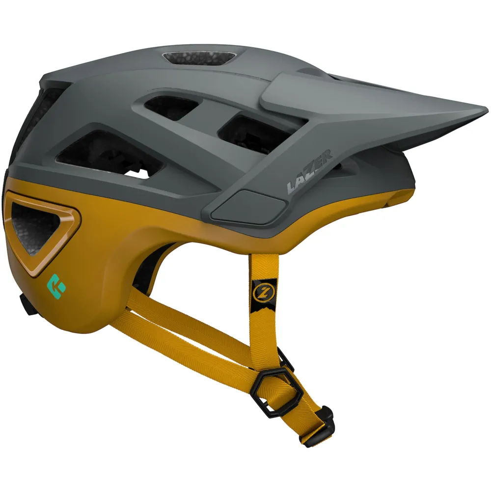 uPRISE Bikes Lazer Jackal KinetiCore MTB Helmet - Matt Grey Autumn | Price match, 365 day return s, 18-Month Warranty, Finance Available & Free UK Delivery