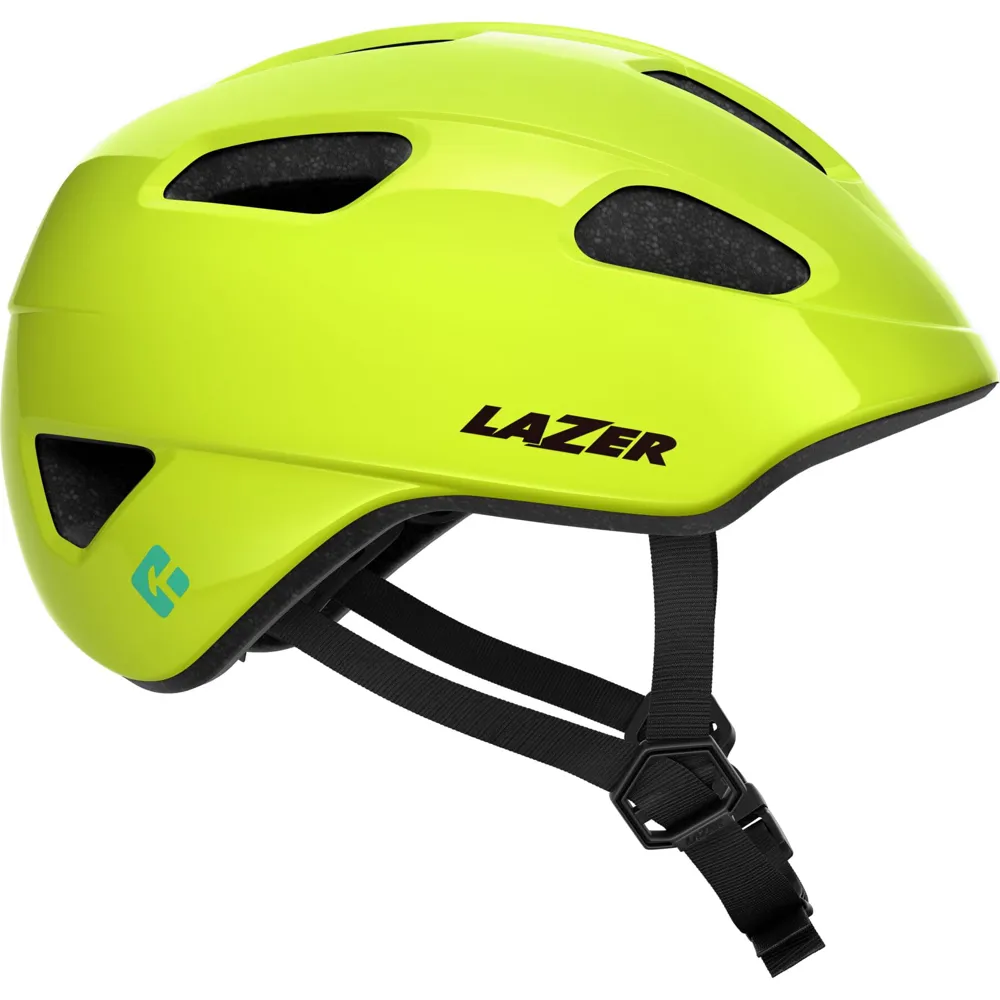 uPRISE Bikes Lazer NutZ KinetiCore 2.0 Youth Helmet - 50-56cm - Flash Yellow | Price match, 365 day return s, 18-Month Warranty, Finance Available & Free UK Delivery